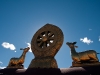 Lhasa, Dharma Wheel in Jokhang Temple